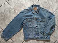 Kurtka oversize baggy jeansowa Redstar, y2k skate vintage denim 90s