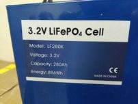 В наличии EVE LF280K LiFePo4, класса A декабрь 2024, сборка под ключ