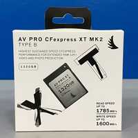 Angelbird AV PRO CFexpress XT MK2 Type B - 1320GB - RAW 12K+ (NOVO)