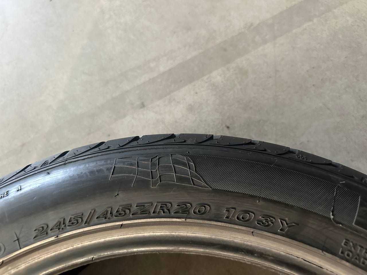 Шини літні /шины летние 245 45 R 20 Нексен Nexen