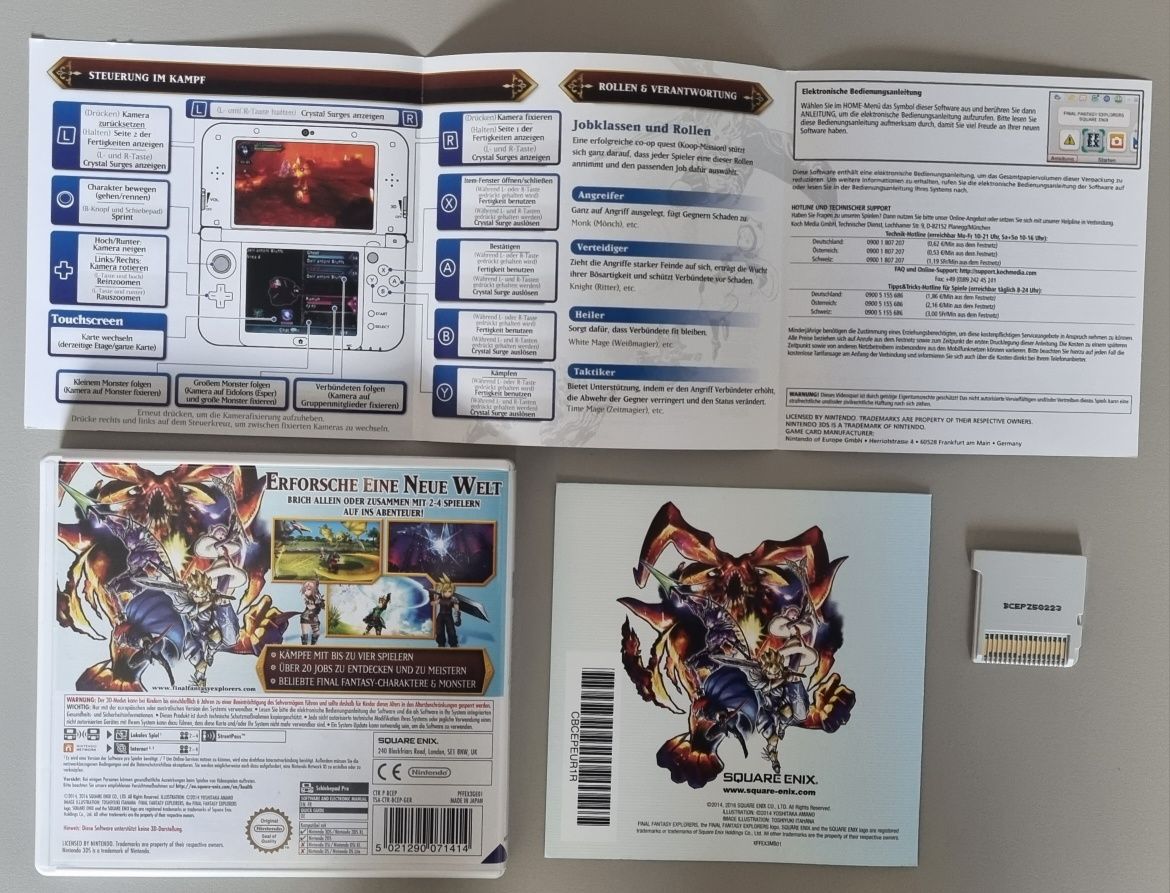 Final fantasy explorers 3DS