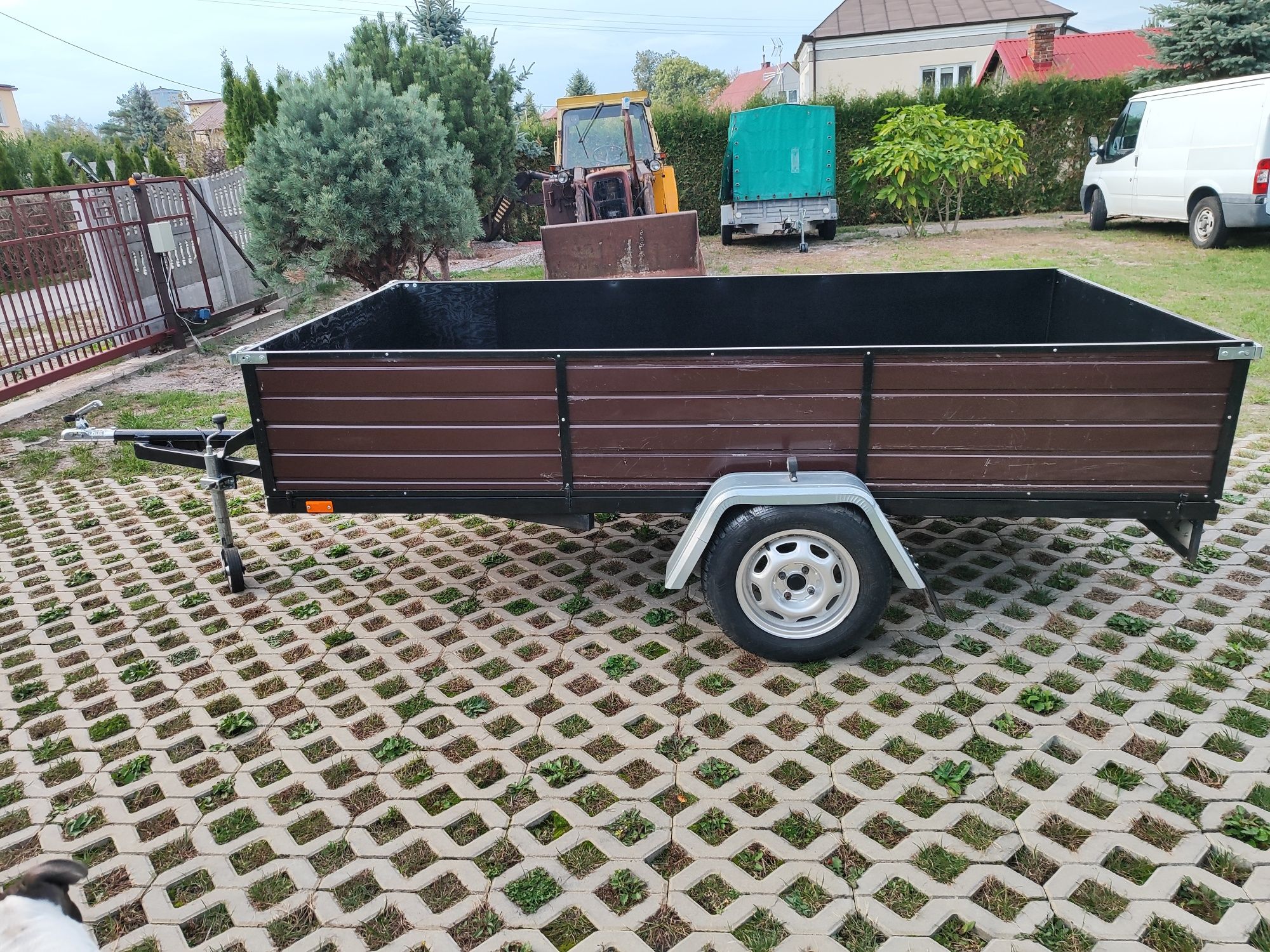 Wynajem przyczepa platforma