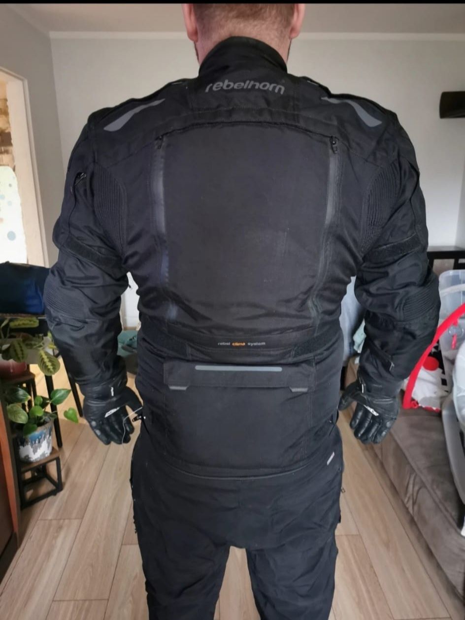 Strój motocyklowy, rebel horn, dainese, ixon