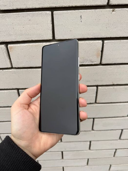 Дисплей Samsung S21 Ultra с рамкой, отпечатком пальца