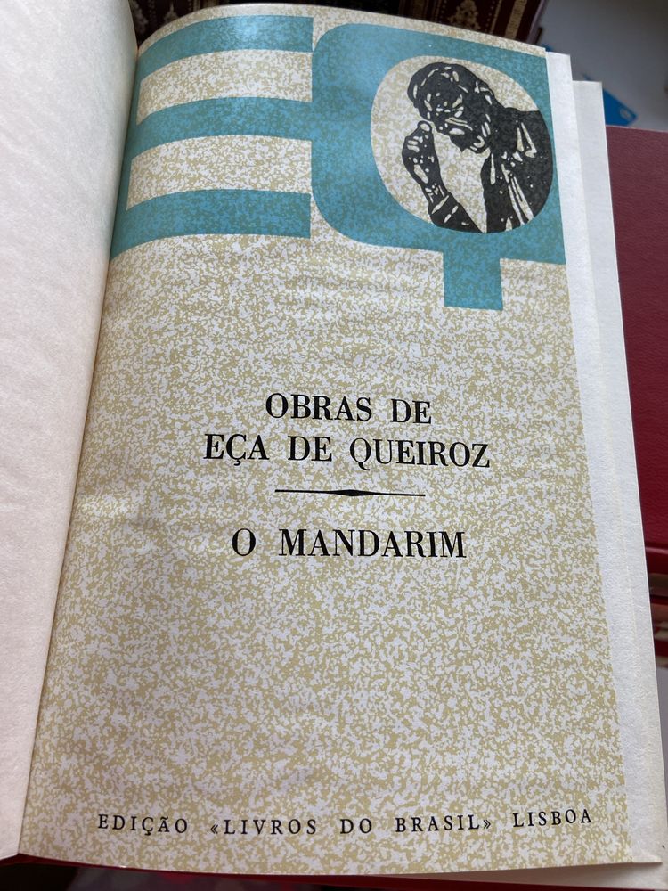 6 volumes Eça de Queiroz