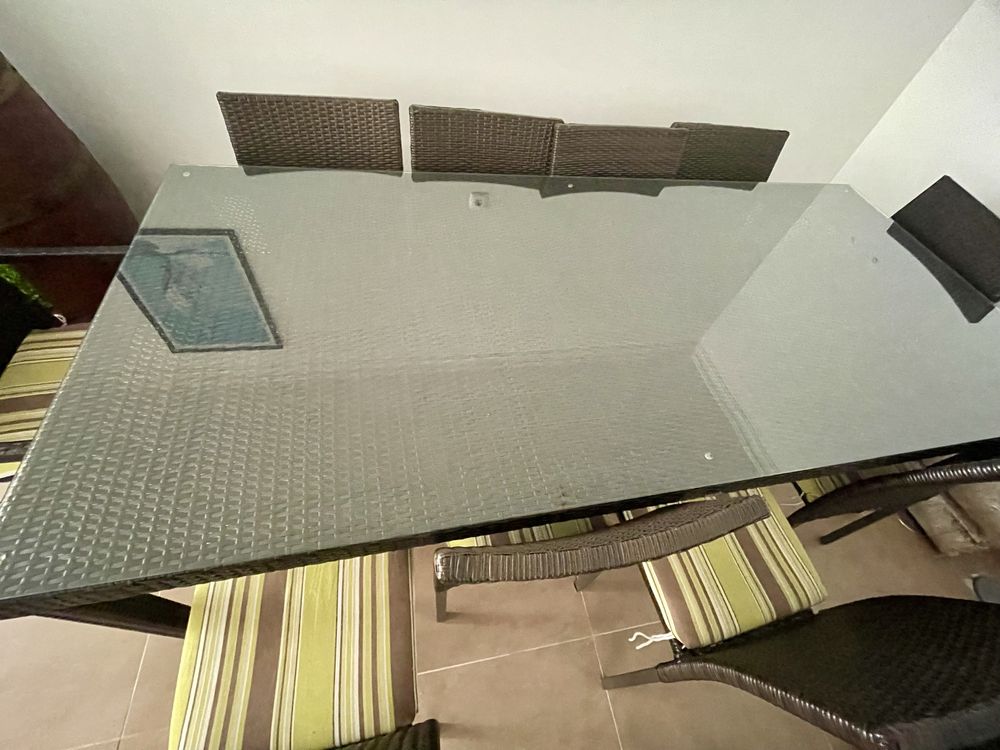 Mesa exterior Jardim