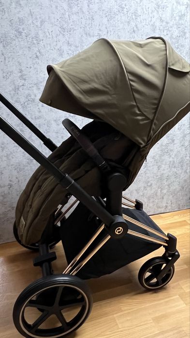 Elektryczny, po serwisie! Cybex e-priam 4.0 rose-gold spacerówka