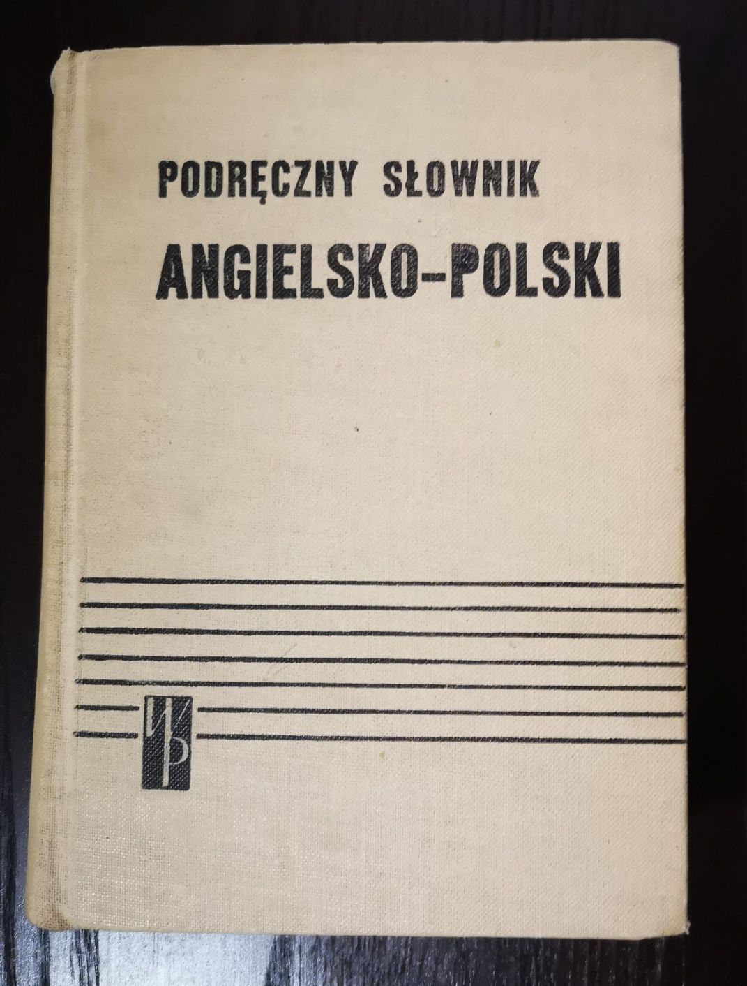 Podręczny Słownik Angielsko-Polski Wyd. 1971 r. też dla kolekcjonera