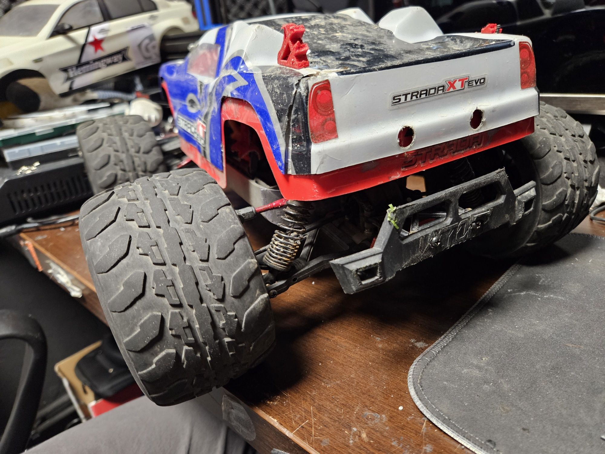 Reely New 1 big 1 strada monster 1:10 / 1:8 hpi 4s 3s model duży