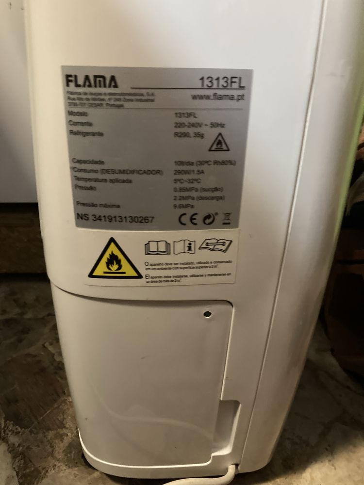 Vendo desumificadoa FLAMA usado em bom estado
