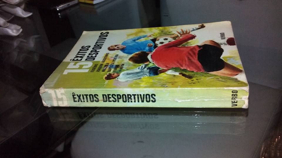 livro antigo 15 êxitos desportivos 1972 da editorial verbo