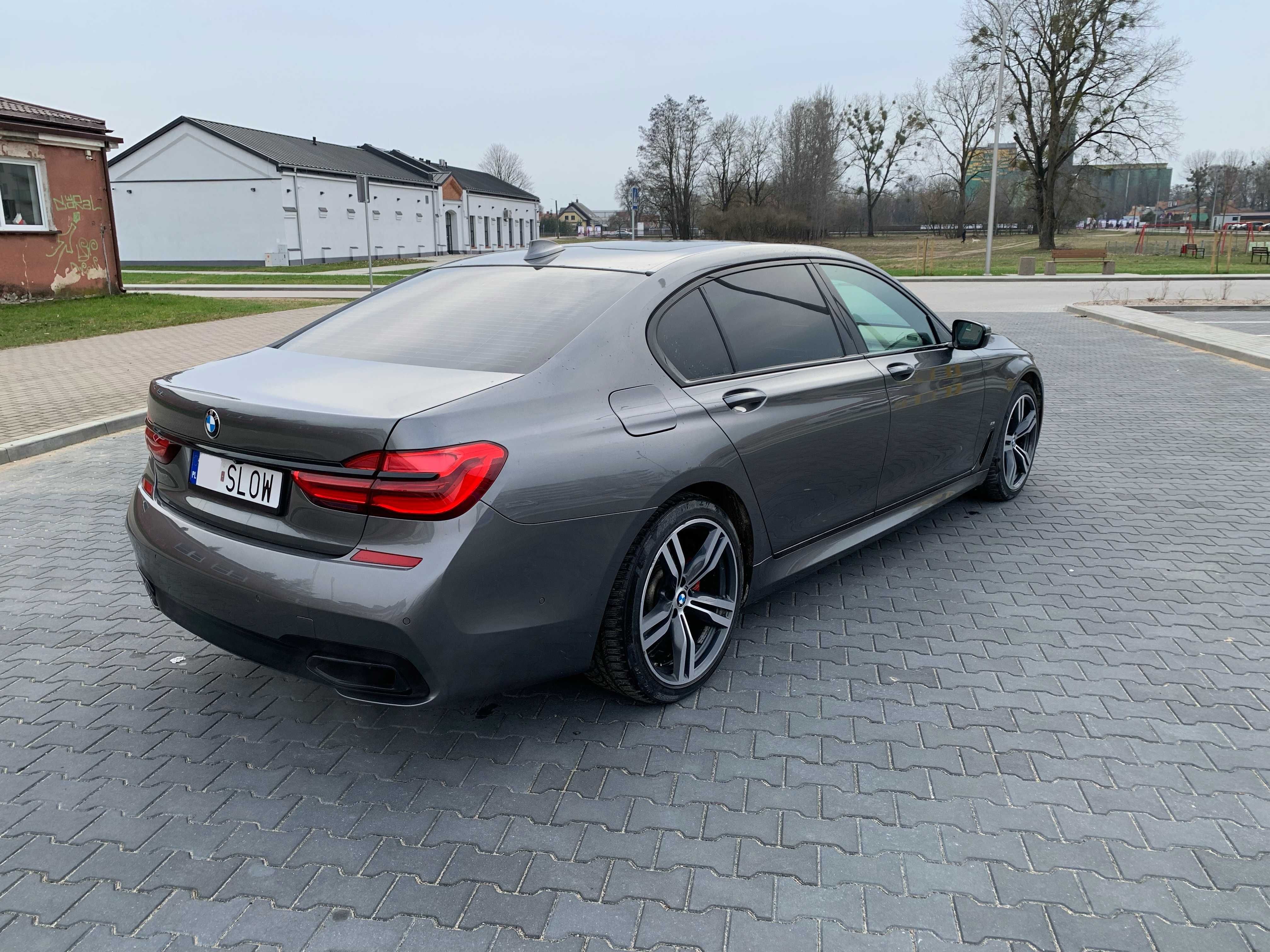 BMW 750LI G12 M-pakiet Adaptive Led Comforty masaże TV Asysten Zamiana