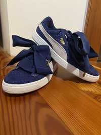 Жіночі кросівки Puma Basket Heart Denim