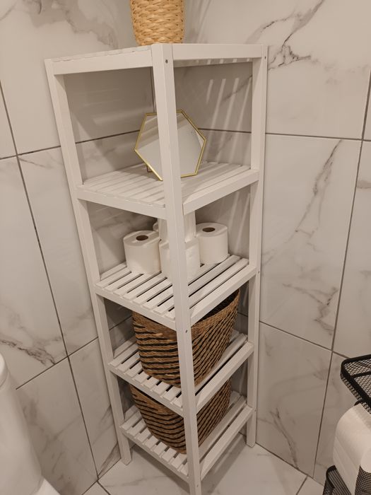 Estante branca - 4 níveis