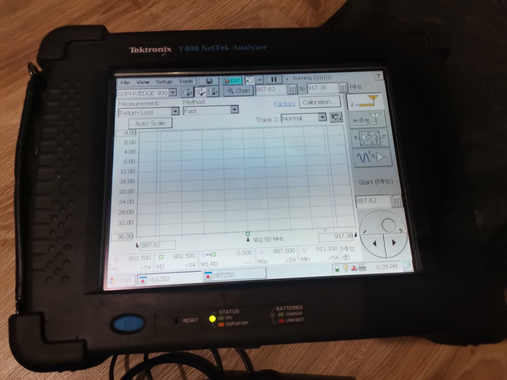 спектроанализатор Tektronix y400