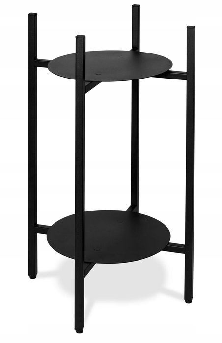 Stojak na kwiaty metalowy na rośliny kwietnik stojący industrialny