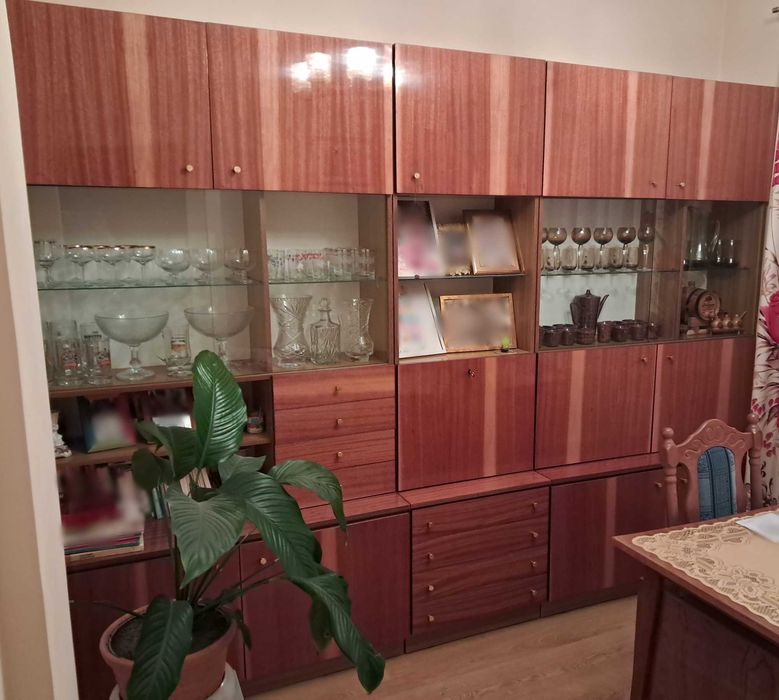 zestaw mebli dwie meblościanki regały segmenty PRL lata 70 lata 90