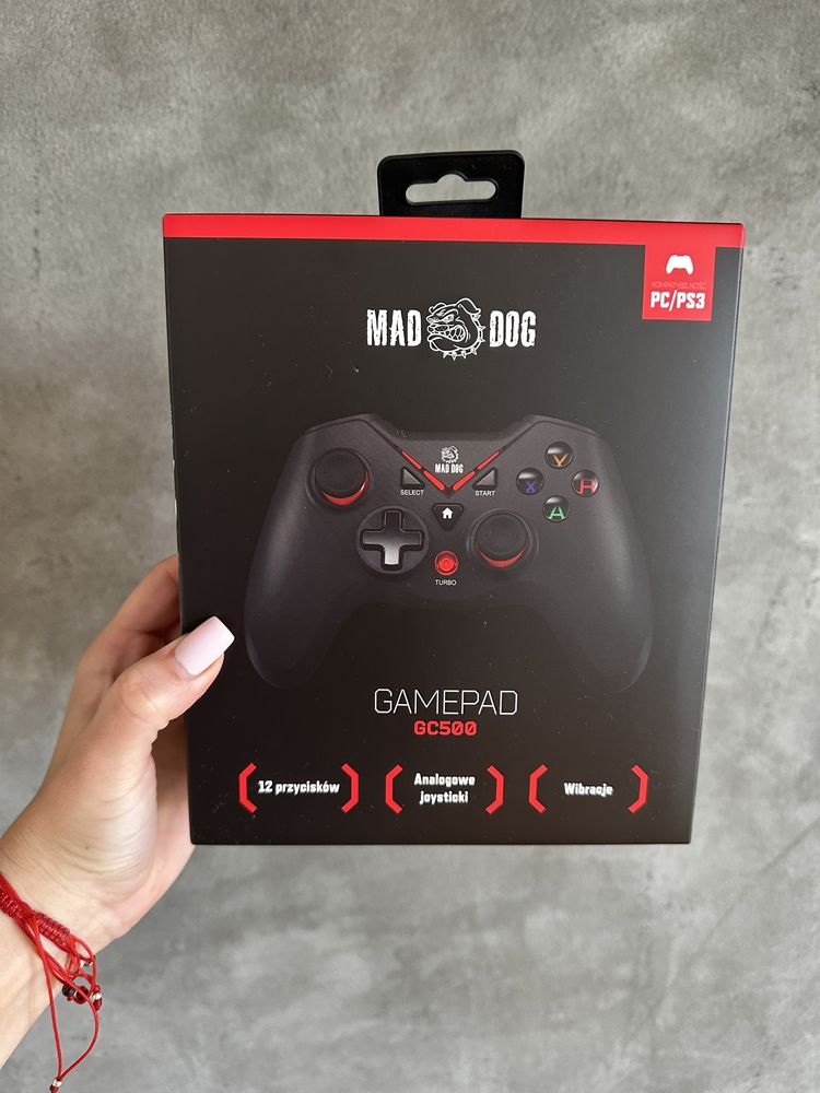 Gamepad Kontroler MAD DOG GC500 nowy