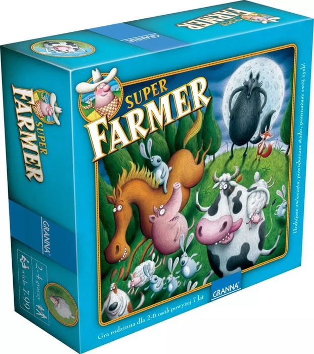 Superfarmer De Lux. Gra planszowa. Granna