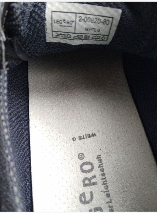 Майже нові фірмові кросівки Legero Австрія р.38 мокасини