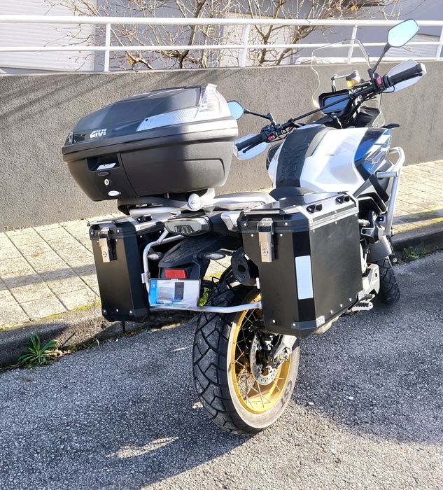 (NOVO) Top Cases + Malas Laterais Alumínio CF Moto 700ADV