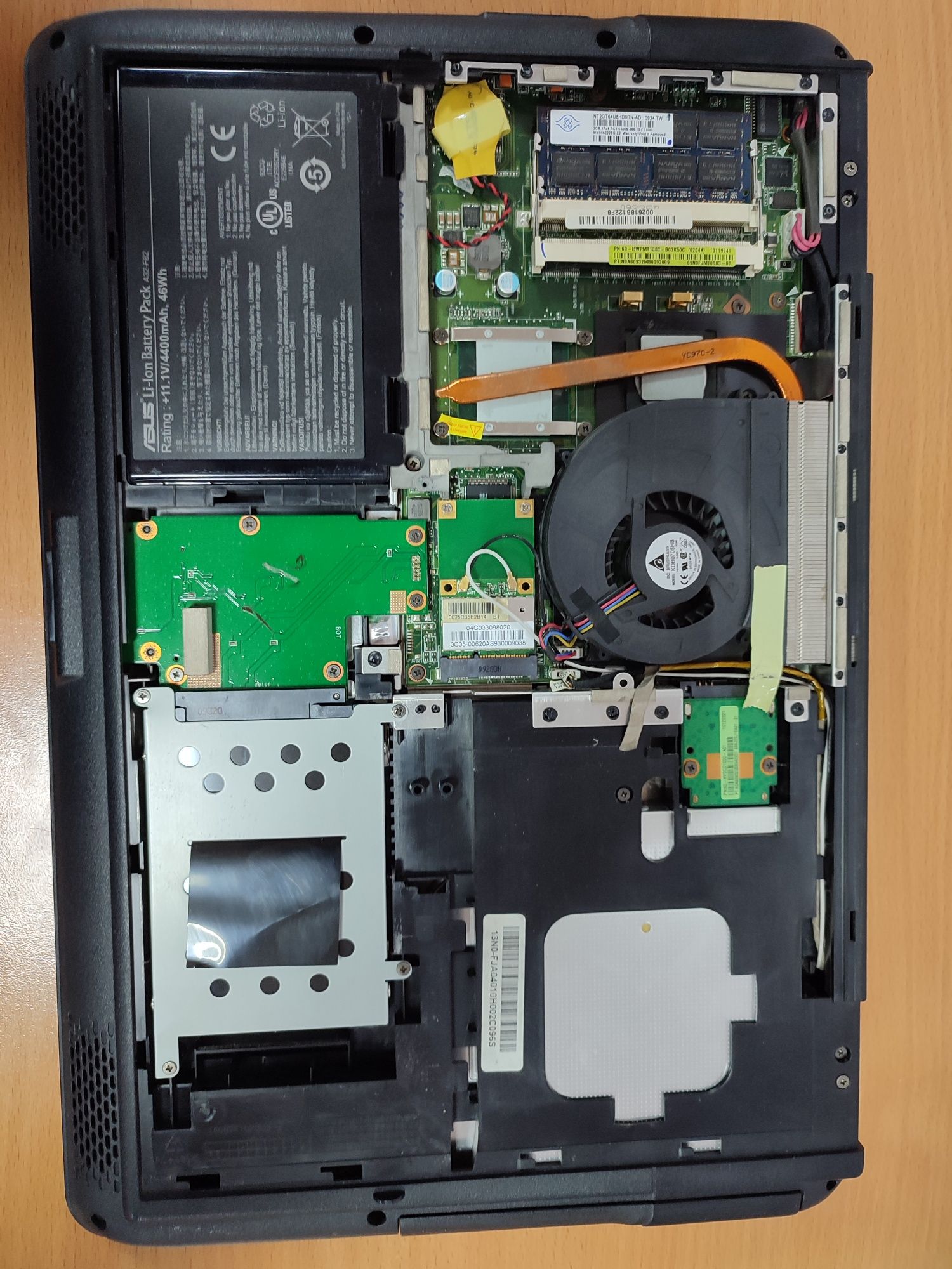 Ноутбук Asus K50C під розборку, робочий