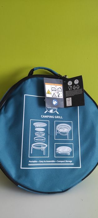 Grill turystyczny campingowy.