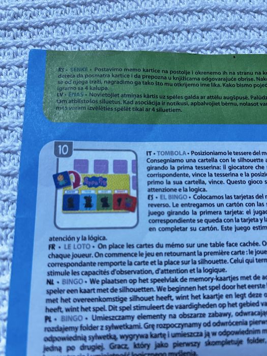 Zestaw puzzli i gier Swinka Peppa