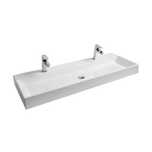 Ravak Natural Duo 1200 umywalka 120x45 cm ścienna biała