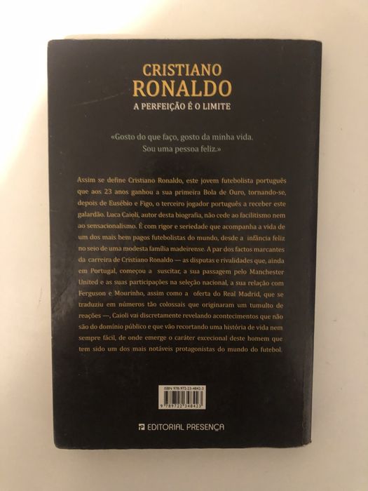 “Cristiano Ronaldo – A Perfeição é o Limite”