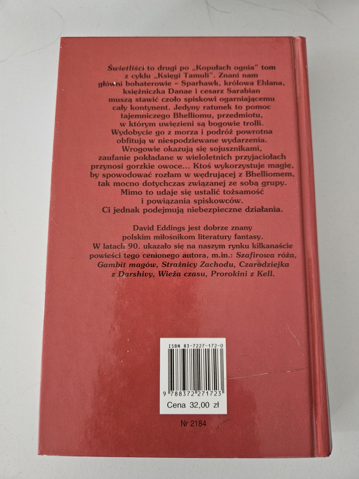 Książka ŚWIETLIŚCI David Eddings