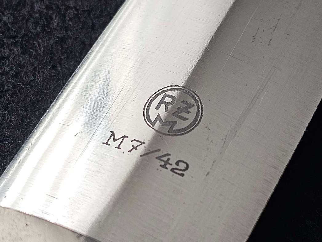 Niemiecki Kordzik SA producent RZM M7/42 WKC