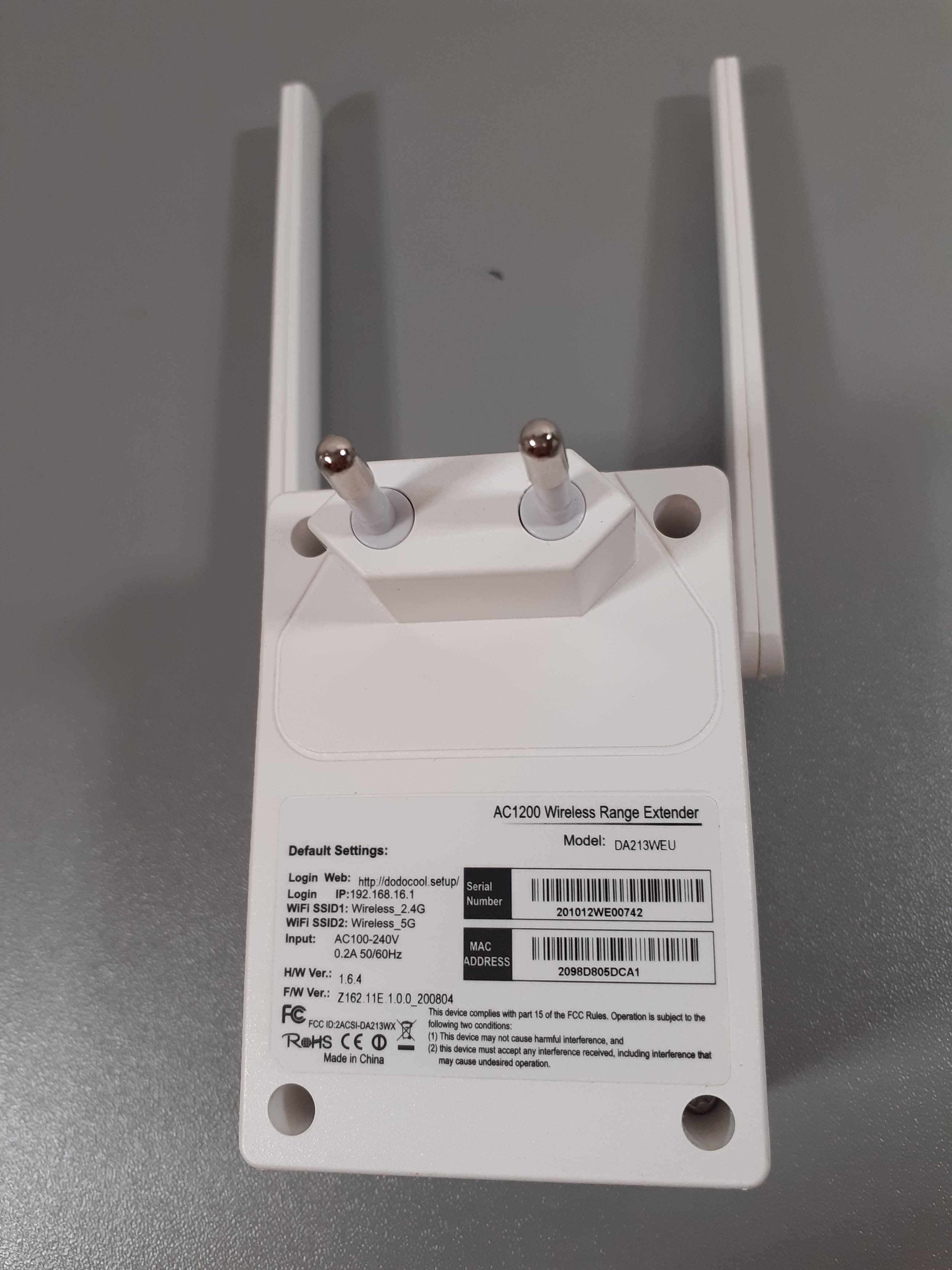 Dodocool AC1200 Wireless AP/Repeater DA213WEU