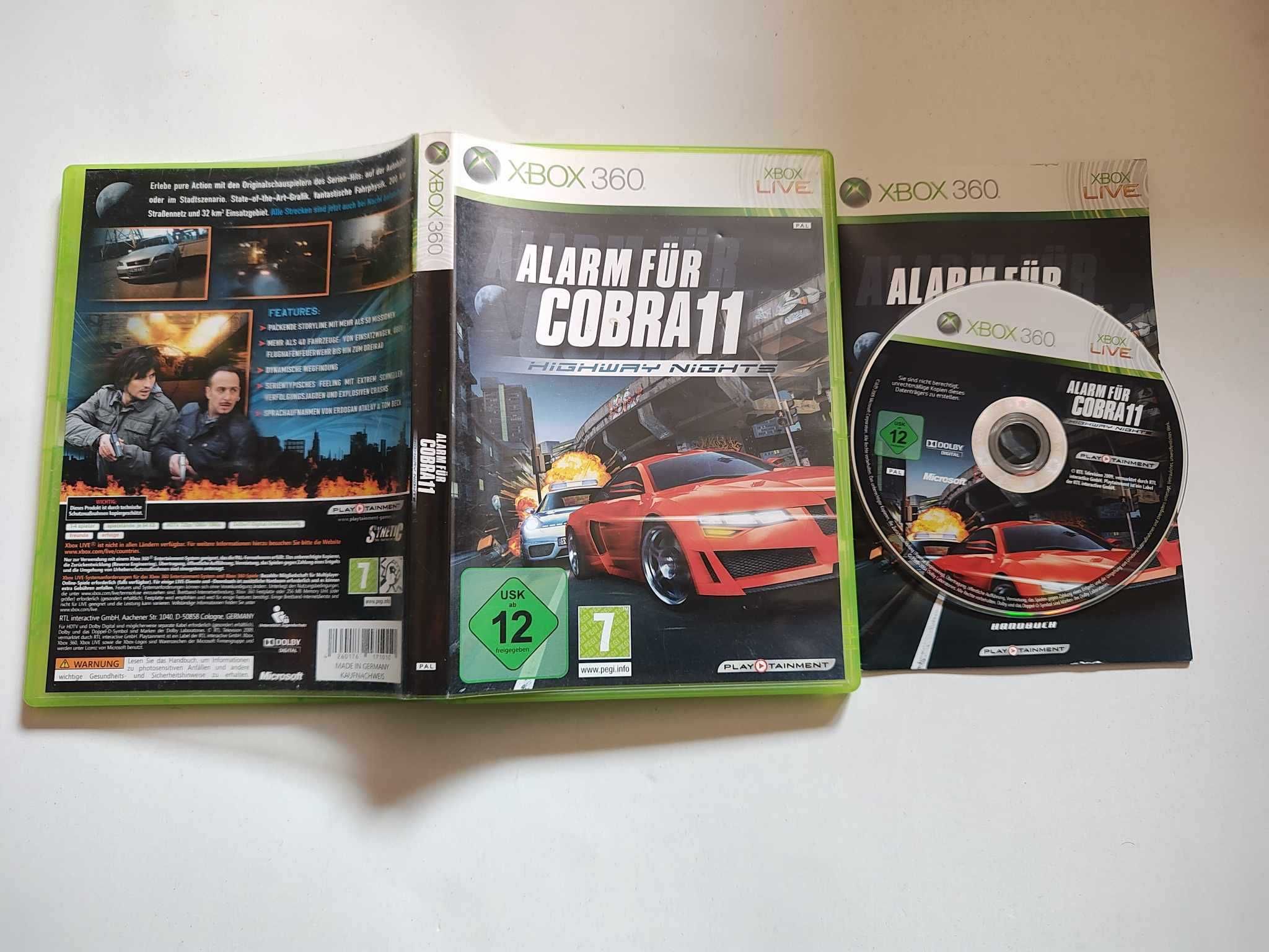 Xbox 360 gra Alarm fur Cobra 11 Highway Nights