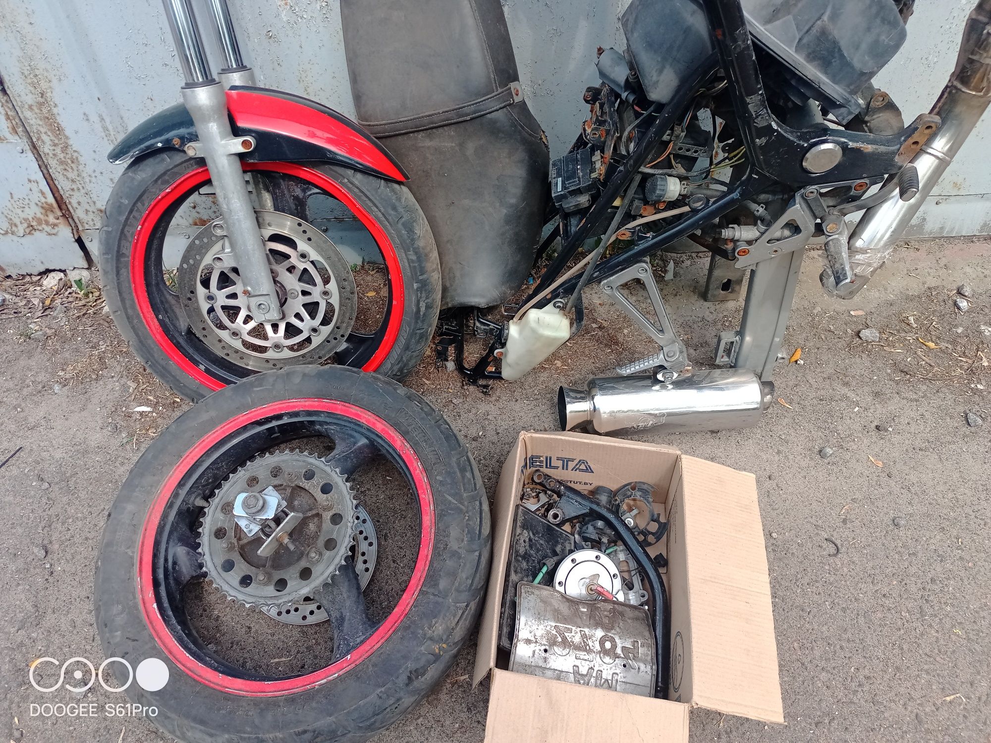 Kawasaki Balius рама и документы