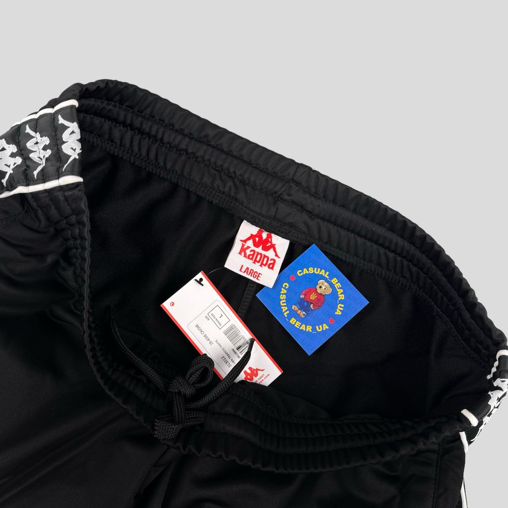 штаны Kappa с лампасами лампасы черные на лампасах lampas Original