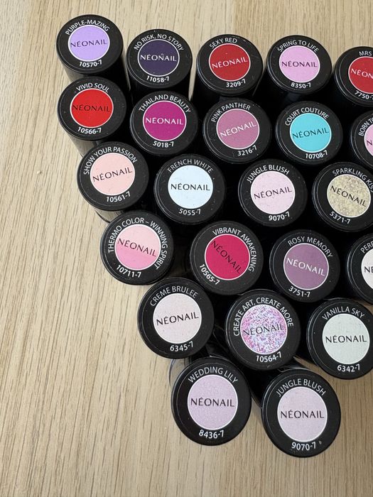 Lakier hybrydowy, neonail, nails