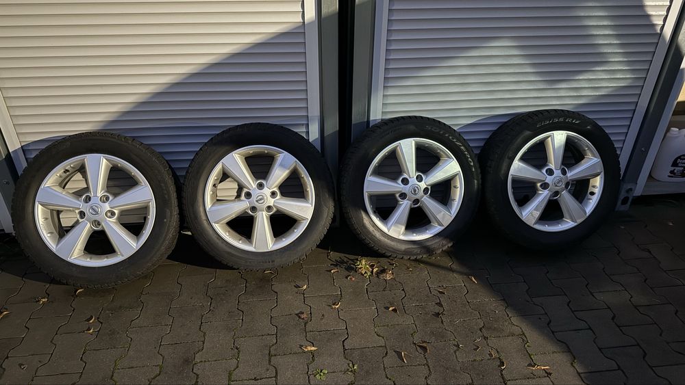 Sprzedam 4x Felgi z oponami zimowy I J10 17'' 6,5J ET40 5X114,3 JD 110