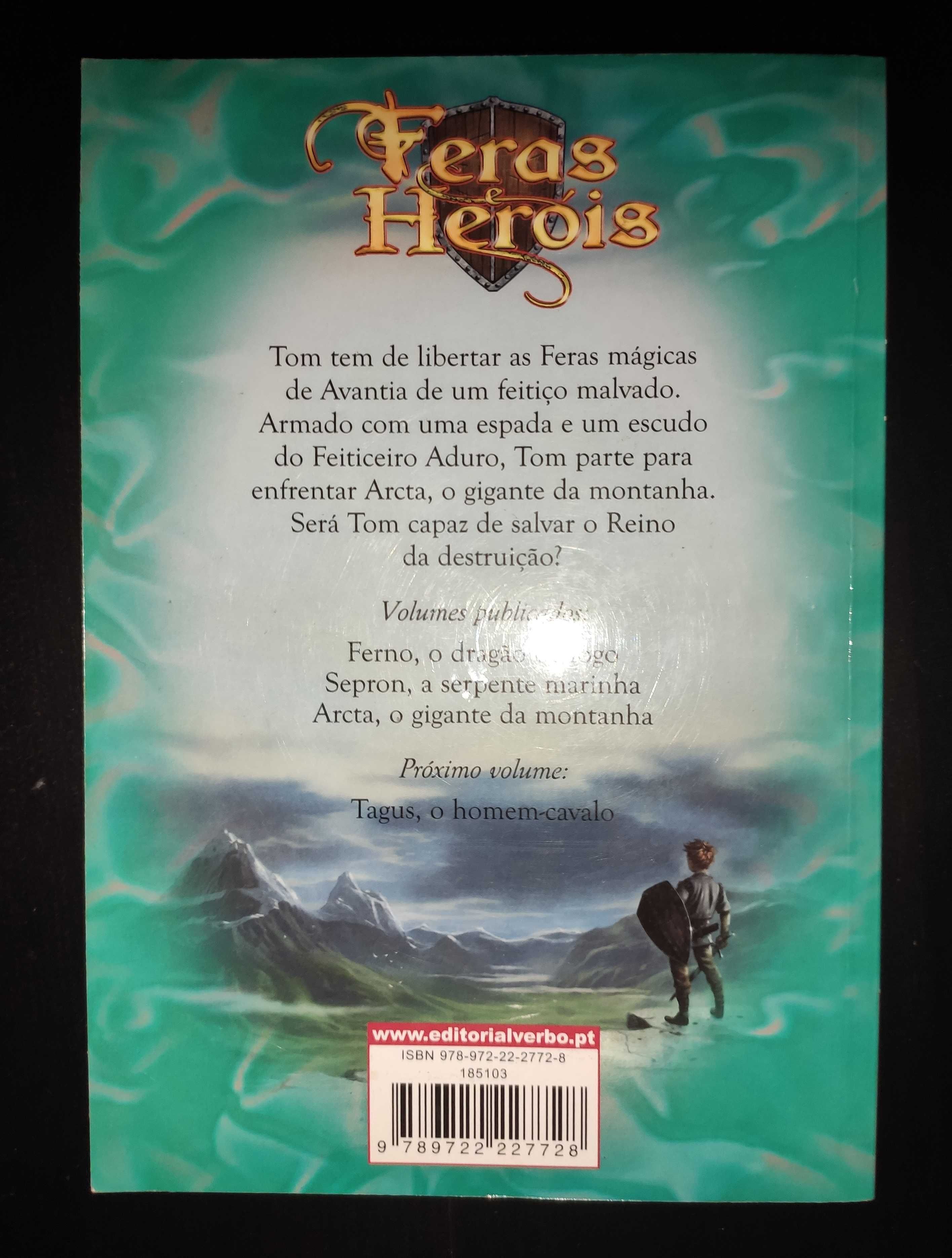 Livro "Feras e Heróis - Arcta O Gigante da Montanha" Volume 3