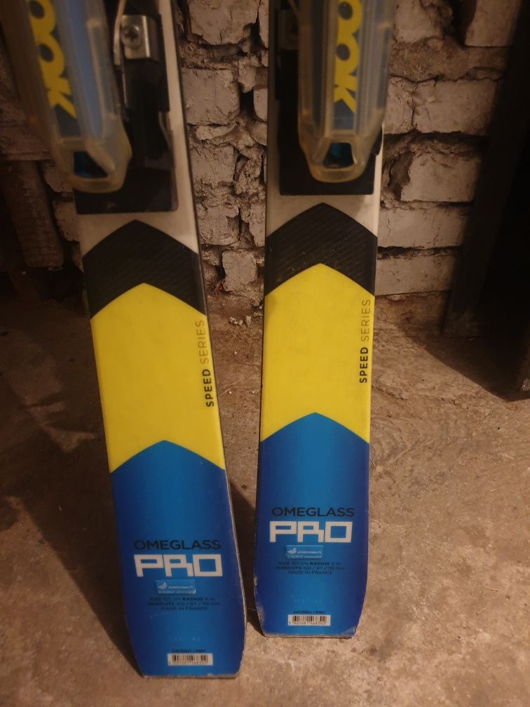 Narty dynastar omerglass  pro 155 zawodnicze