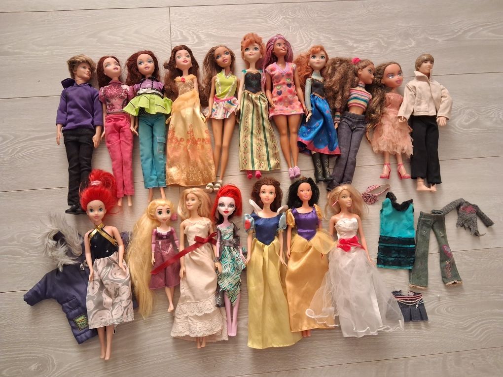 Lalki Barbie  i ubranka