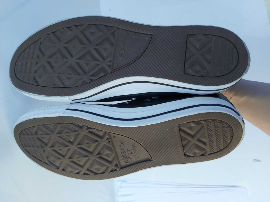 SP Nowe trampki CONVERSE conversy wysokie białe 42