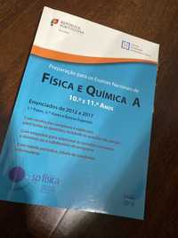 Livro de preparação para os Exames Nacionais de Fisica e Quimica A