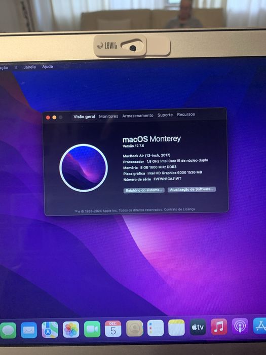 Macbook air 2017 impecavel