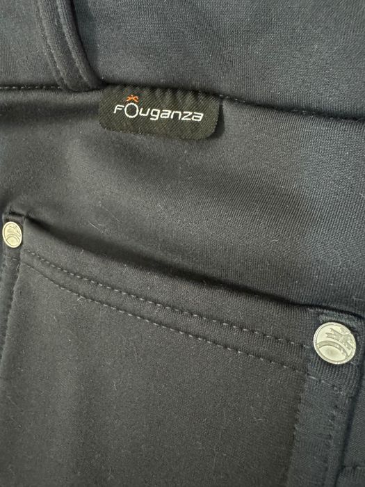 Ciepłe bryczesy jeździeckie dla dzieci Fouganza