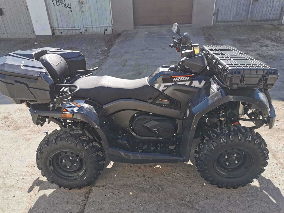 Quad goes 450 iron cobalt