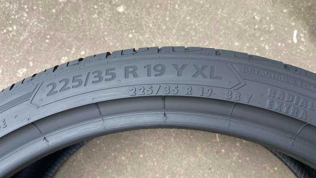 oL.8285 Opony 225/35R19 Barum Bravuris 5 HM 2szt RUDA ŚLĄSKA