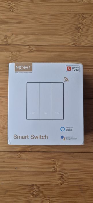 2 Interruptores Inteligentes MOES (Zigbee)