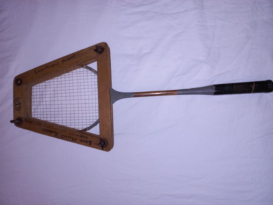 Raquetes de ténis e badmington vintage collection