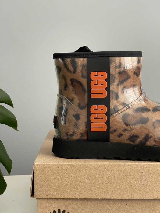 Жіночі угги UGG Clear Mini Boot Leopard PREMIUM Новинка 2025! Топ
